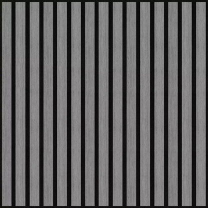 Pack of 4 Square Wood Acoustic Wall Panels 600mm x 600mm With 1x Free Adhesive